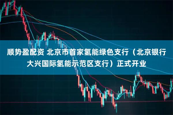 顺势盈配资 北京市首家氢能绿色支行（北京银行大兴国际氢能示范区支行）正式开业